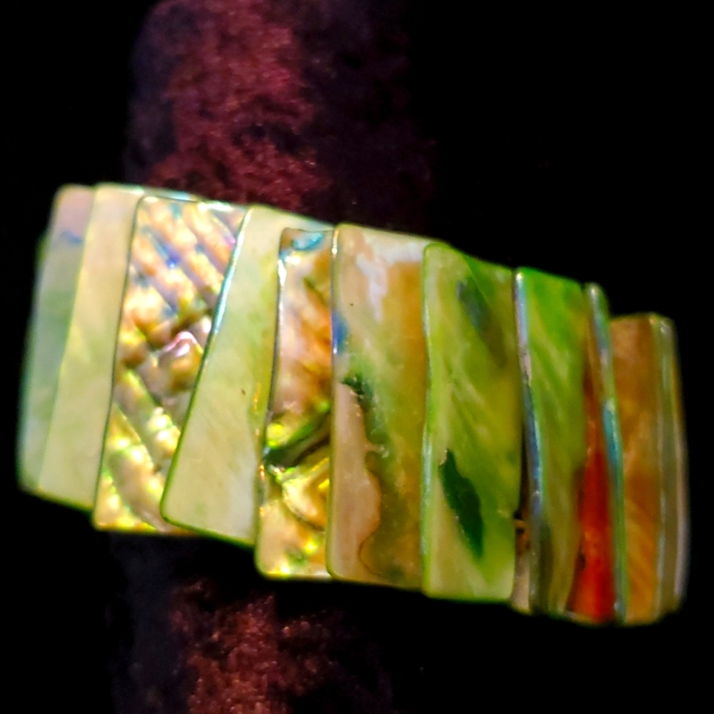 Vintage Handmade Glass Bracelet